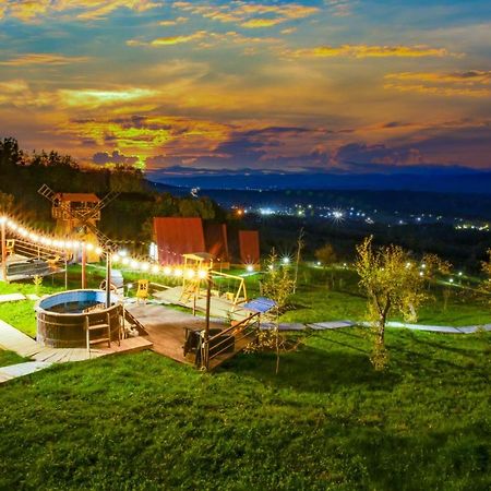 Pensiunea La Maria Lu' Sandoiu Hotel Poenari Buitenkant foto