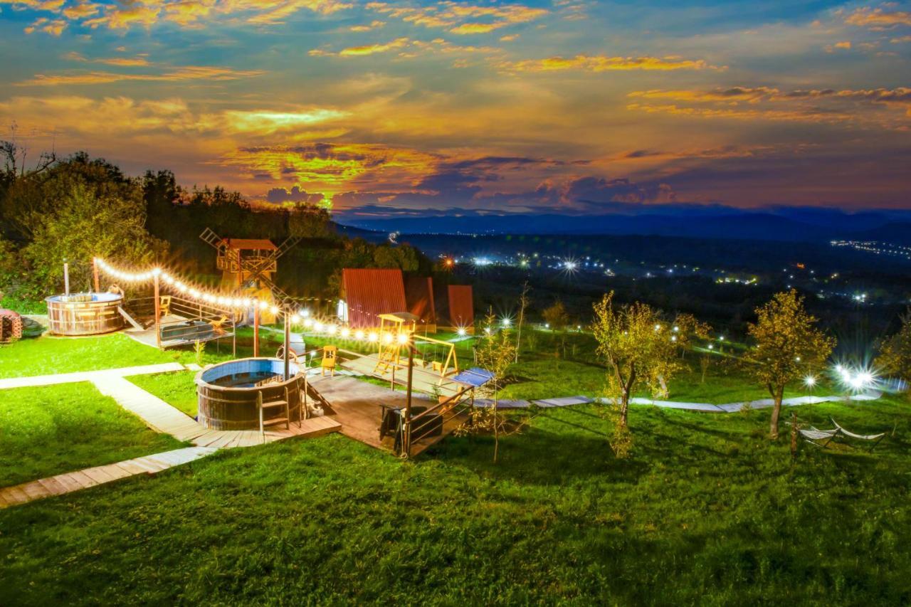 Pensiunea La Maria Lu' Sandoiu Hotel Poenari Buitenkant foto
