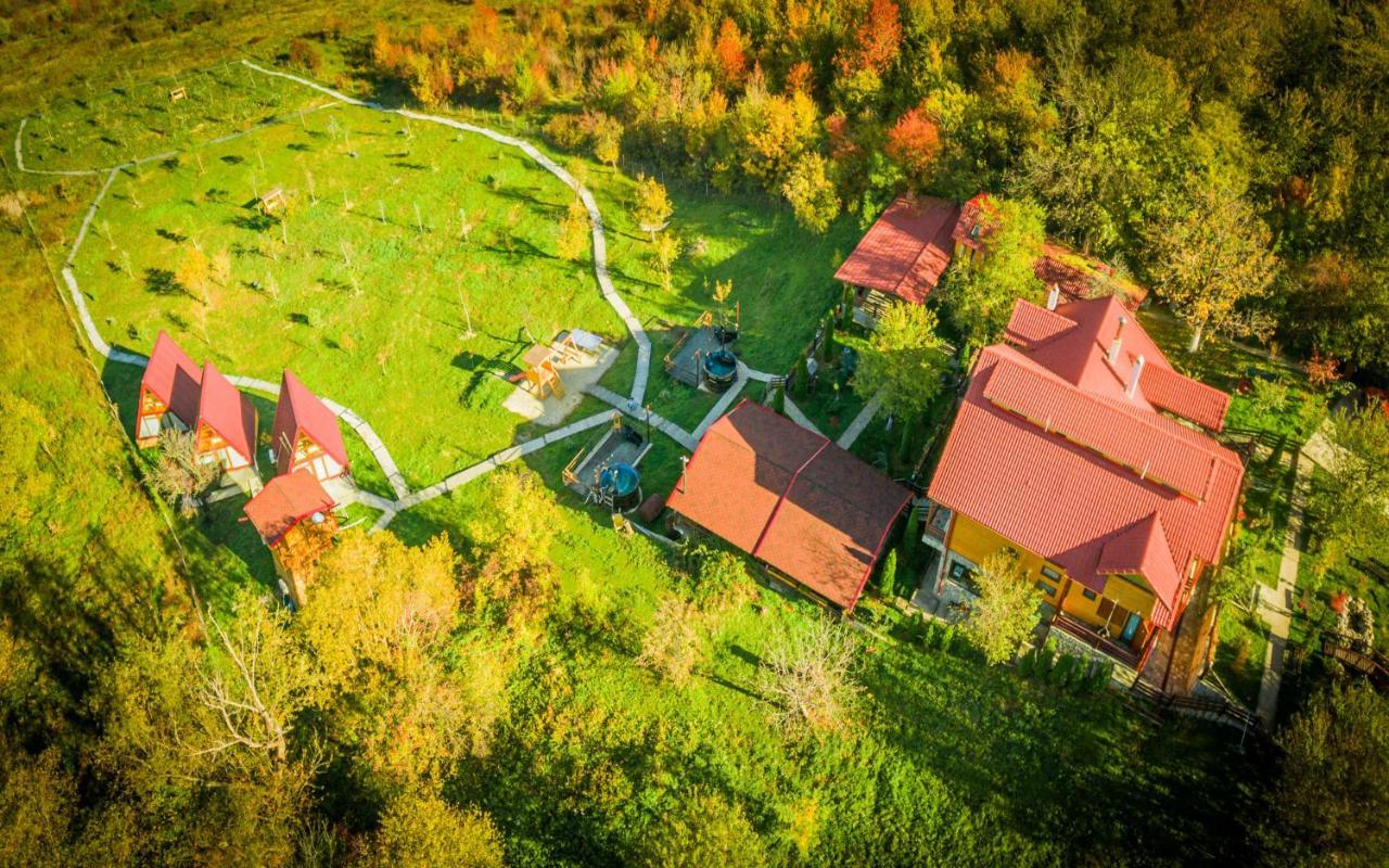 Pensiunea La Maria Lu' Sandoiu Hotel Poenari Buitenkant foto