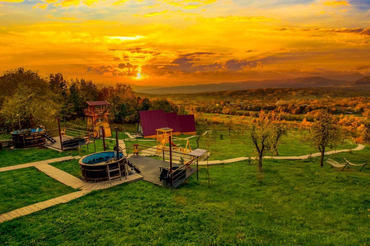 Pensiunea La Maria Lu' Sandoiu Hotel Poenari Buitenkant foto
