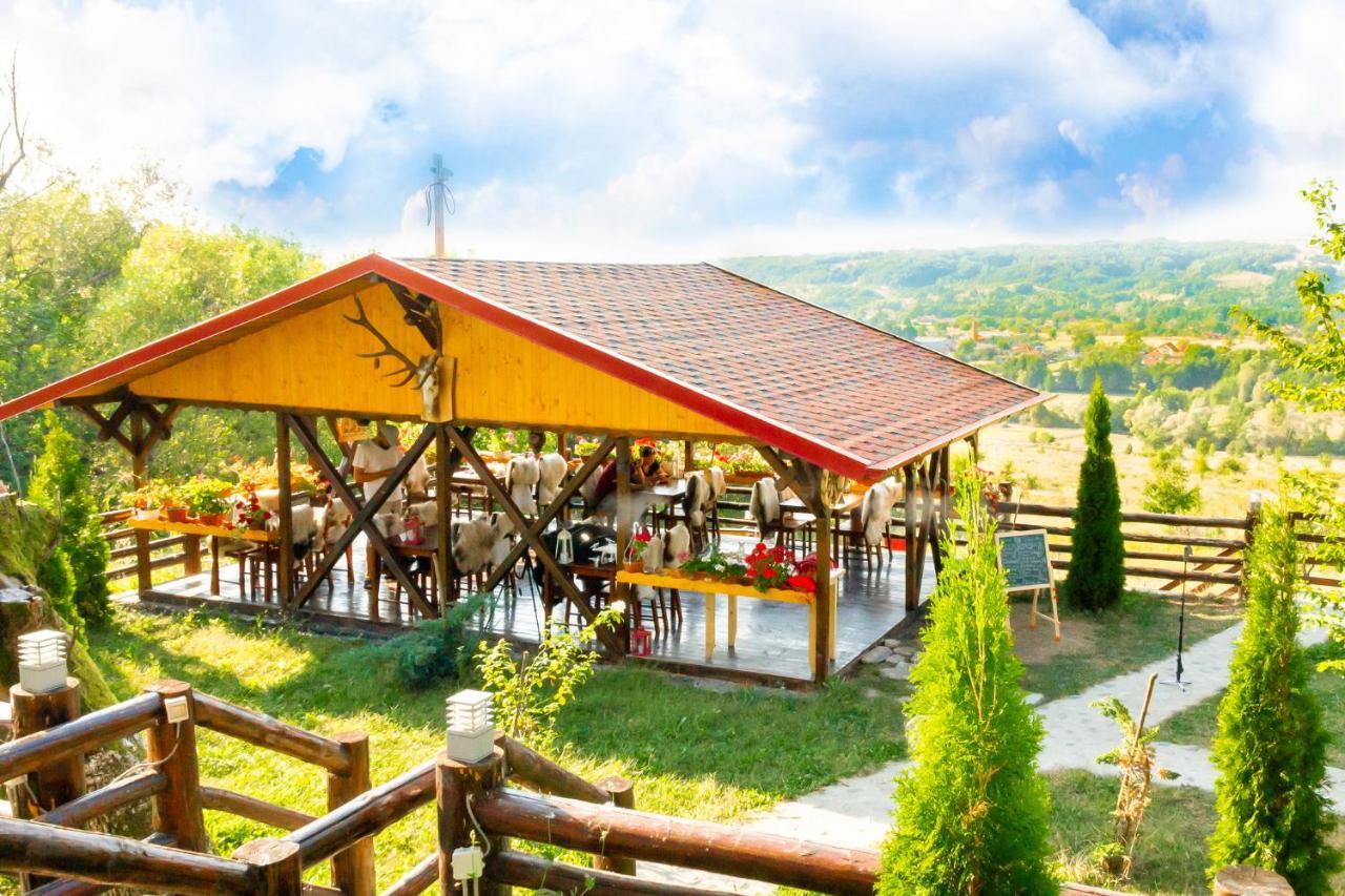 Pensiunea La Maria Lu' Sandoiu Hotel Poenari Buitenkant foto